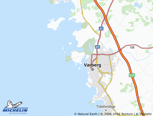 MICHELIN Getterön map - ViaMichelin