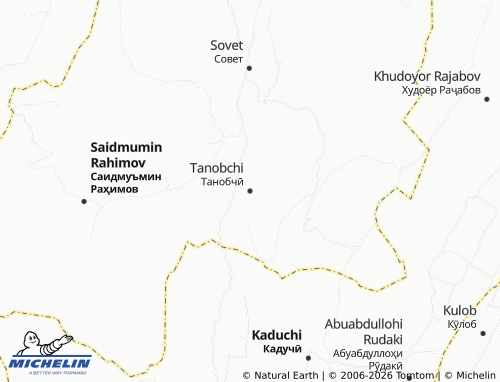 Mappa MICHELIN Tanobchi - ViaMichelin
