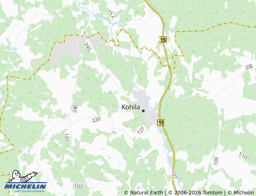 Mapa MICHELIN Masti - ViaMichelin