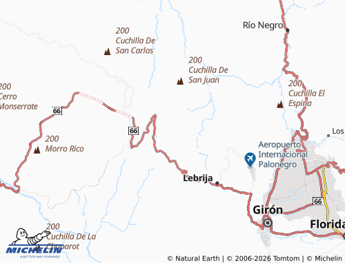 Mappa MICHELIN San Lorenzo - ViaMichelin