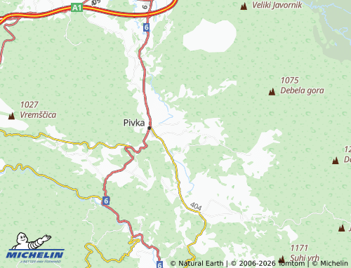 Mapa MICHELIN Klenik - ViaMichelin