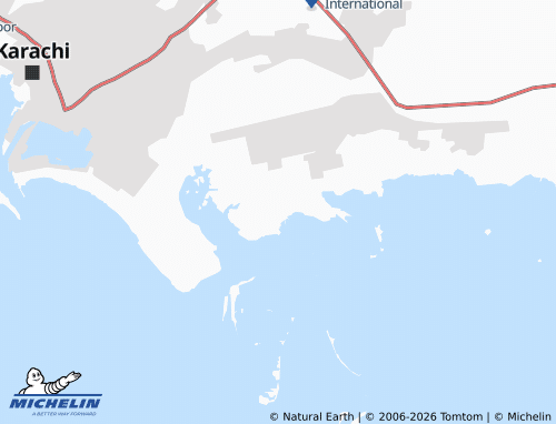 Mappa MICHELIN Korangi - ViaMichelin