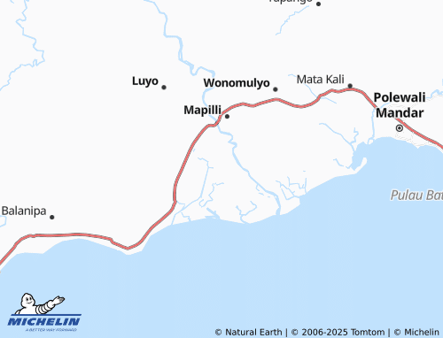 MICHELIN Katumbangan map - ViaMichelin