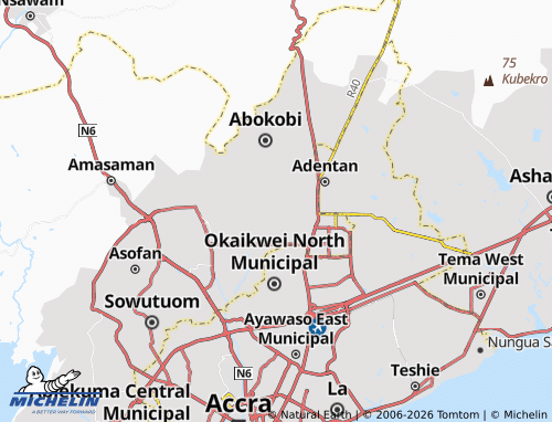 Mapa MICHELIN Agboogba - ViaMichelin