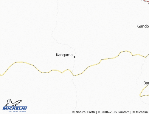 MICHELIN Kangama map - ViaMichelin