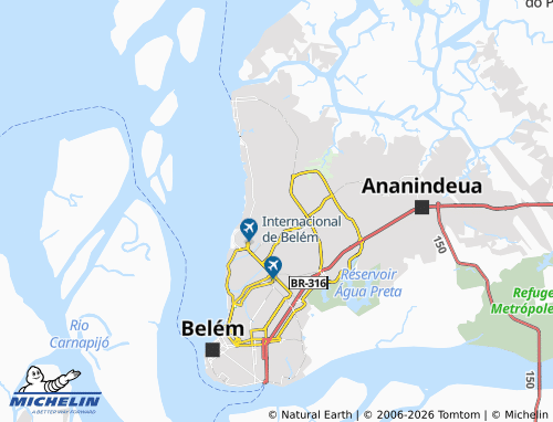Mappa MICHELIN São Clemente - ViaMichelin