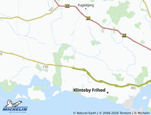 MICHELIN-Landkarte Tornemark - ViaMichelin