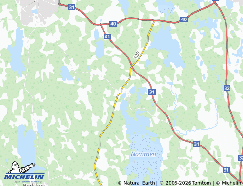 Carte MICHELIN Stensjön - ViaMichelin