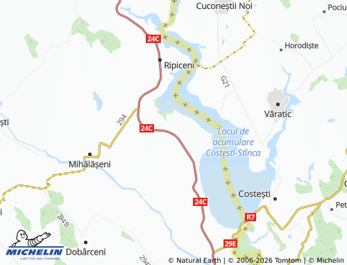 MICHELIN Movila Ruptă map - ViaMichelin