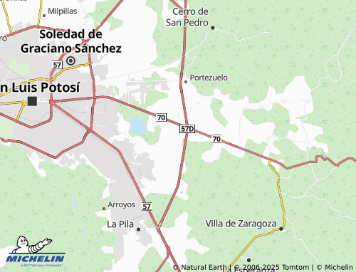 MICHELIN San Miguel de la Colina map - ViaMichelin