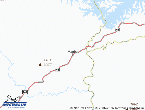 Mappa MICHELIN Magba - ViaMichelin