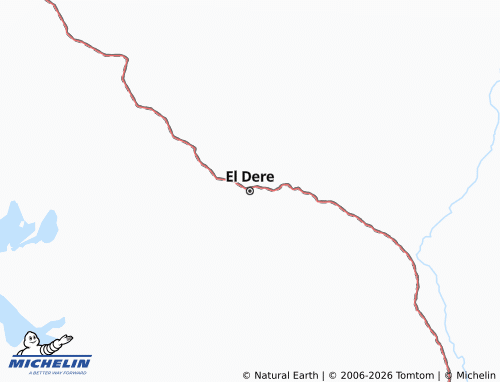 MICHELIN El Dere map - ViaMichelin