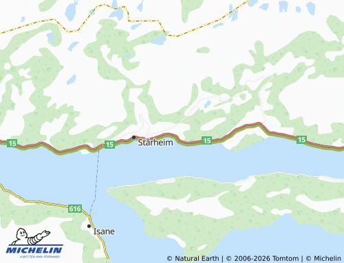Mapa MICHELIN Torvika - ViaMichelin
