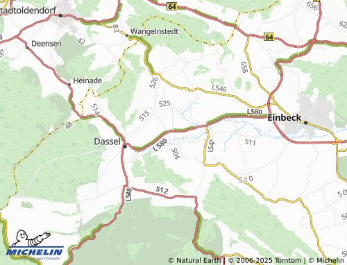 MICHELIN Eilensen map - ViaMichelin