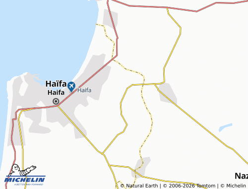 Mappa MICHELIN Qiryat Motzkin - ViaMichelin