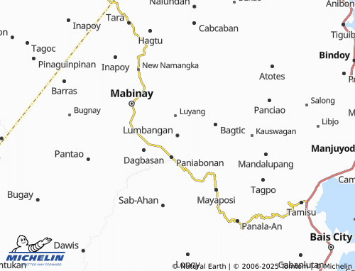 MICHELIN Lumbangan map - ViaMichelin