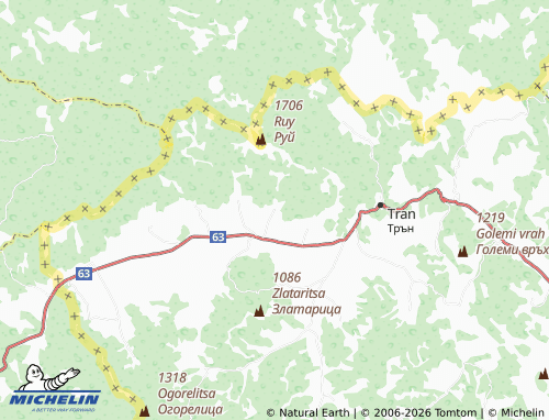 Mapa MICHELIN Zabel - ViaMichelin