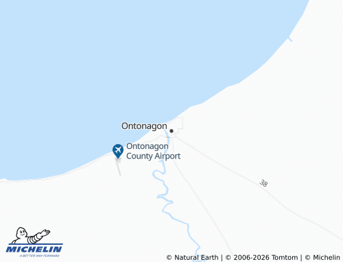 Mapa MICHELIN Ontonagon - ViaMichelin
