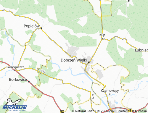 Carte MICHELIN Chróścice - ViaMichelin