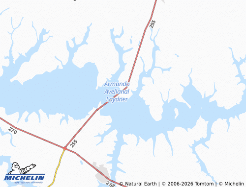 Mapa MICHELIN Costa Azul - ViaMichelin