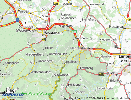 MICHELIN Heilberscheid map - ViaMichelin