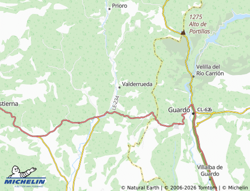 MICHELIN-Landkarte Villacorta - ViaMichelin