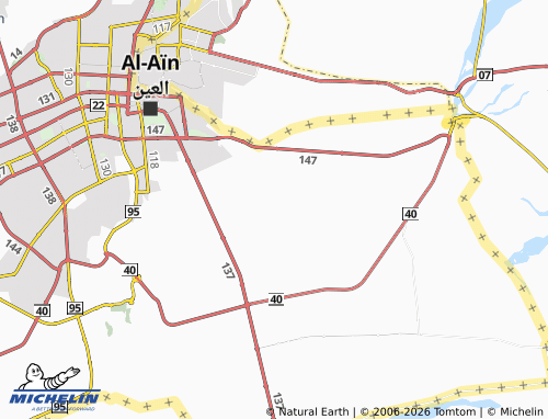 MICHELIN Al Aflaj map - ViaMichelin