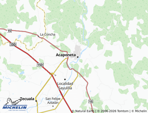 Mapa MICHELIN Nueva Galaxia - ViaMichelin
