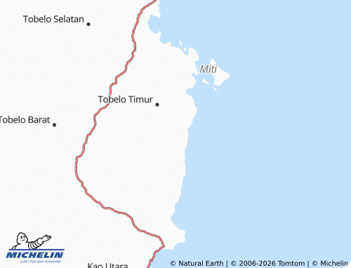 MICHELIN Gonga map - ViaMichelin
