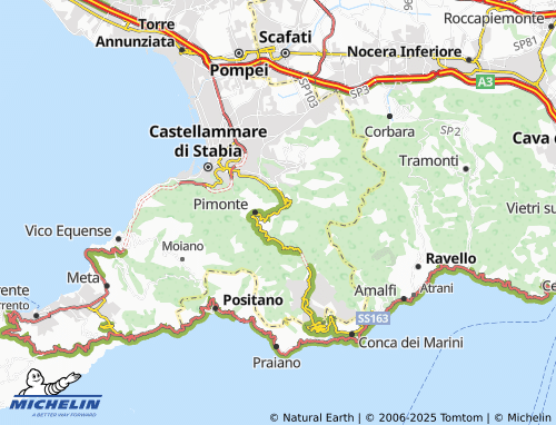 MICHELIN Franche map - ViaMichelin