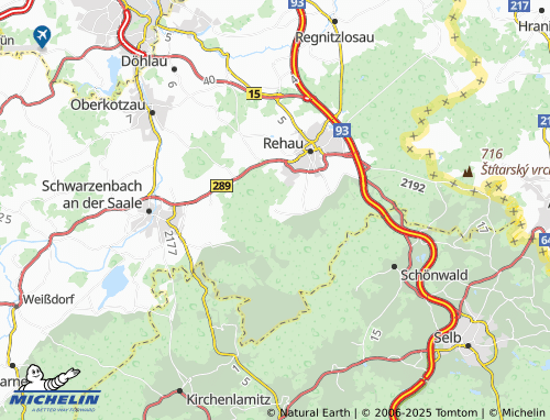 Kaart MICHELIN Hirschberg - ViaMichelin