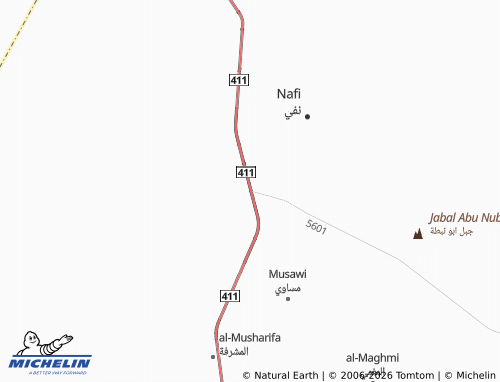 MICHELIN-Landkarte al-Fayha' - ViaMichelin