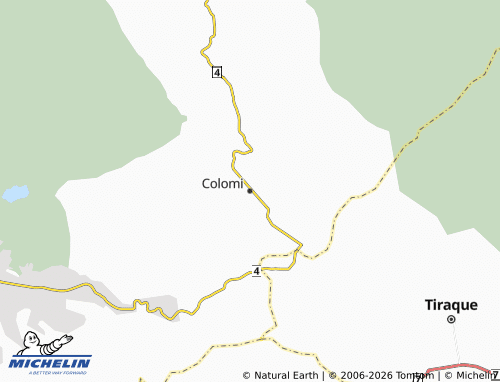 MICHELIN Colomi map - ViaMichelin