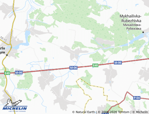 Mappa MICHELIN Kolonshchyna - ViaMichelin