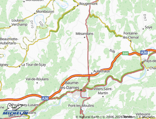 MICHELIN Verne map - ViaMichelin