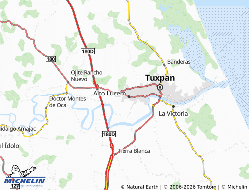 Mapa MICHELIN Colonia del Bosque - ViaMichelin