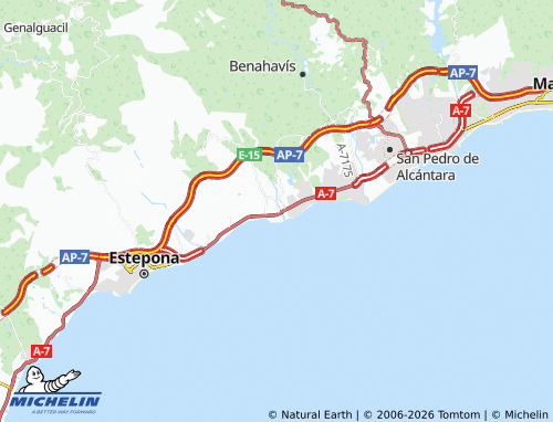 MICHELIN Parque Antena map - ViaMichelin