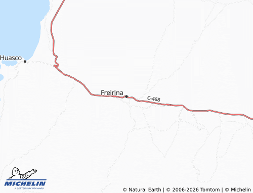 Mapa MICHELIN Freirina - ViaMichelin