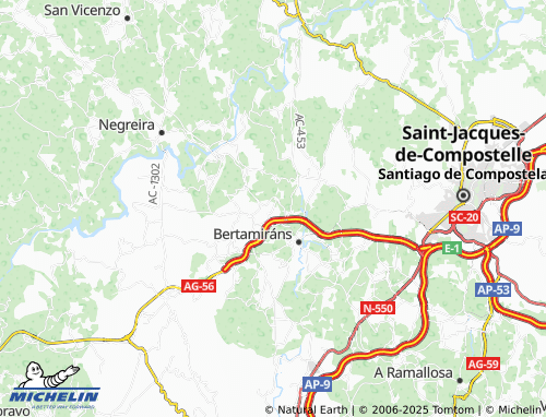 Mapa MICHELIN O Enxo - ViaMichelin