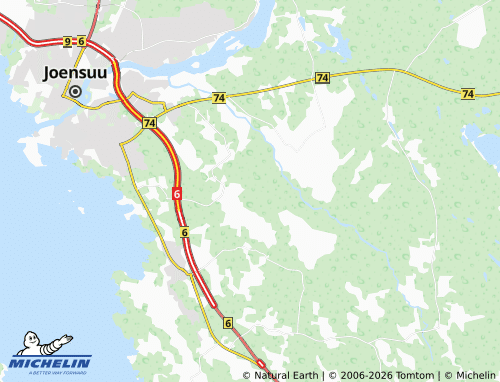 MICHELIN-Landkarte Pitkälä - ViaMichelin