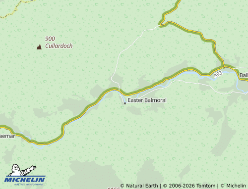 Carte MICHELIN Crathie - ViaMichelin