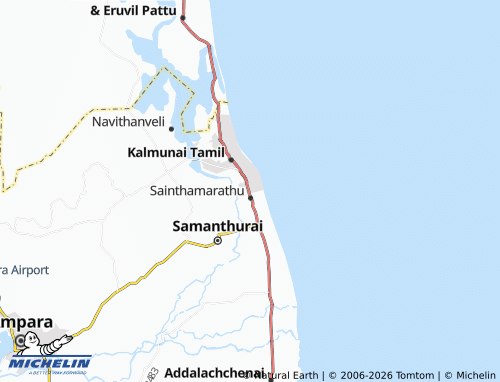 Mappa MICHELIN Kalmunaikudi 14 - ViaMichelin