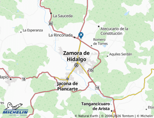 Mapa MICHELIN Santa Catalina - ViaMichelin