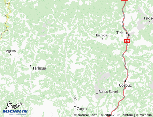 Mappa MICHELIN Alunișul - ViaMichelin