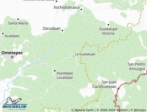 MICHELIN-Landkarte La Guadalupe - ViaMichelin