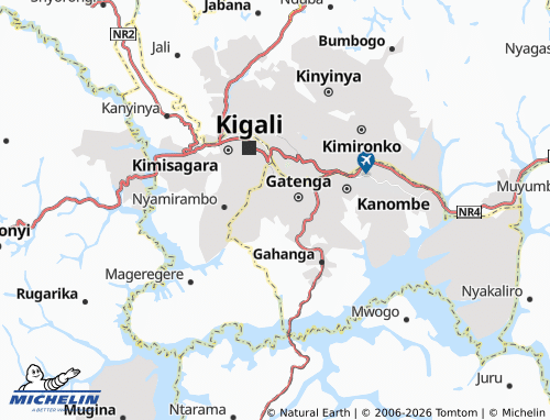 Mappa MICHELIN Kagunga - ViaMichelin