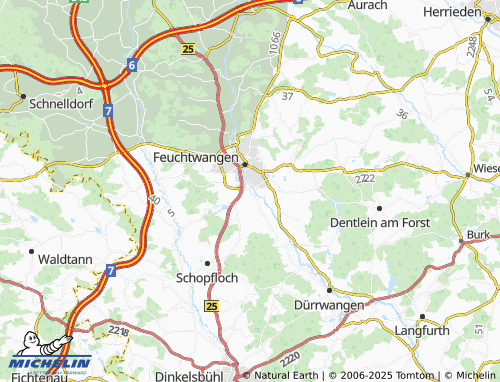 MICHELIN-Landkarte Aichenzell - ViaMichelin