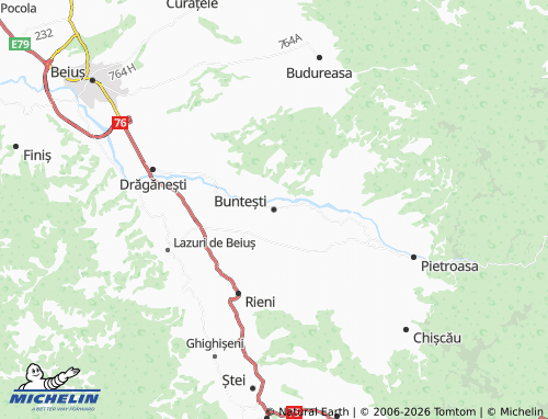 Mapa MICHELIN Buntești - ViaMichelin