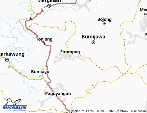 Mapa MICHELIN Mendala - ViaMichelin