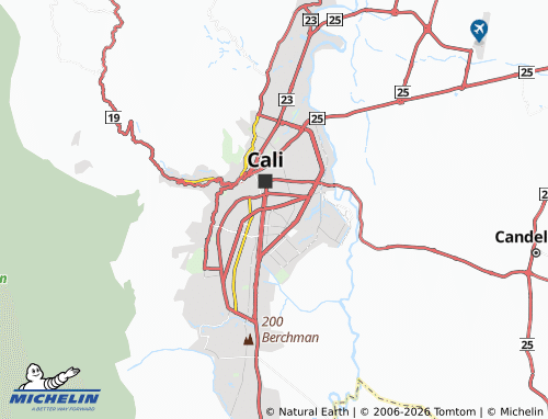 Carte MICHELIN 20 de Julio - ViaMichelin
